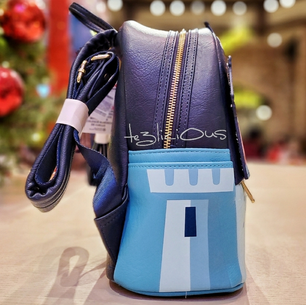 DISNEY PARKS DISNEYLAND LOUNGEFLY CASTLE BACKPACK - Picture 4 of 8